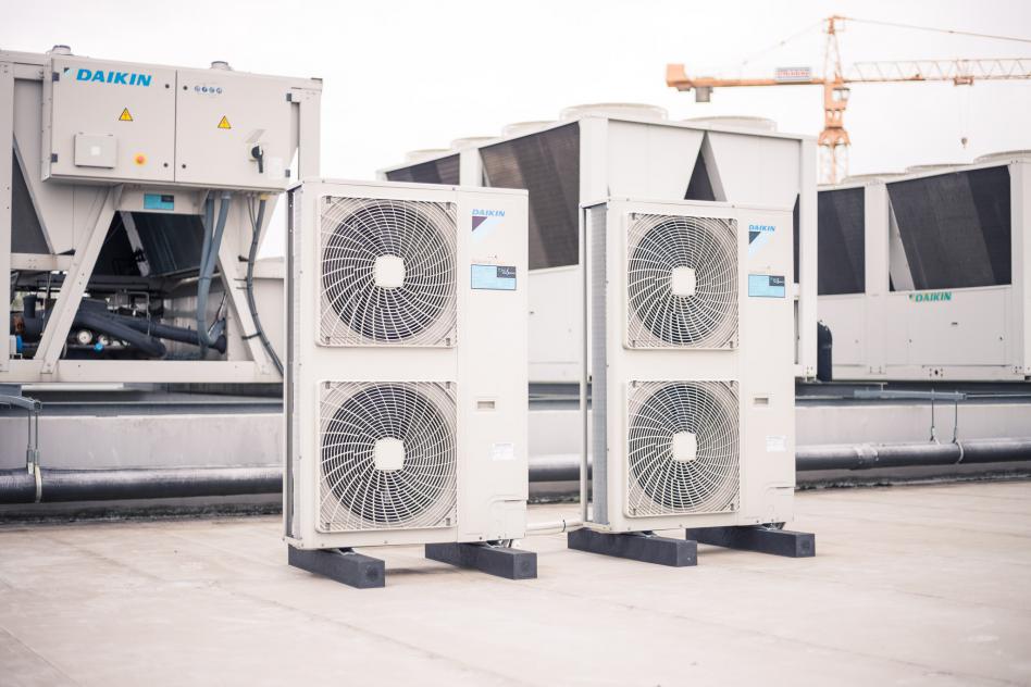 Energiezuinige airconditioning met meerdere units